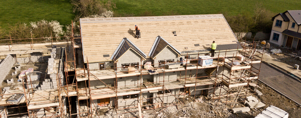 Projects after strom roof repair